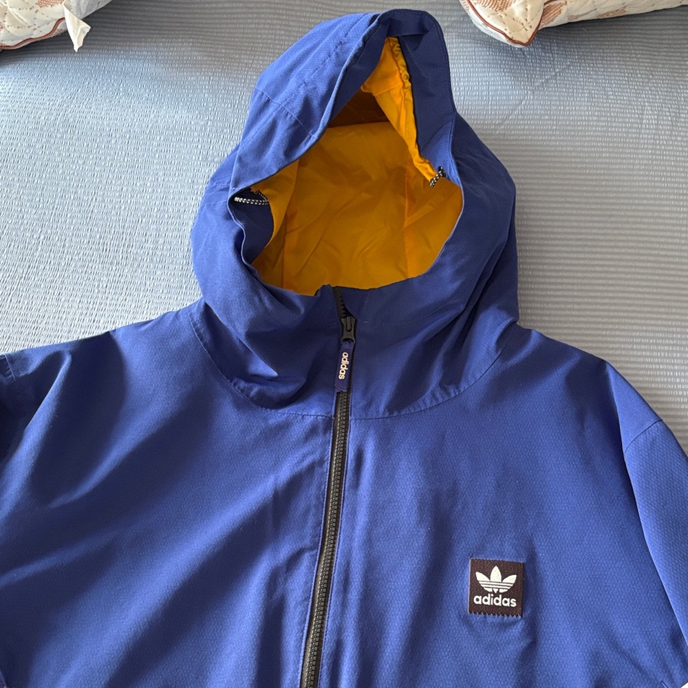 Adidas  Royal Blue Snow/ Raincoat with Yellow Lining